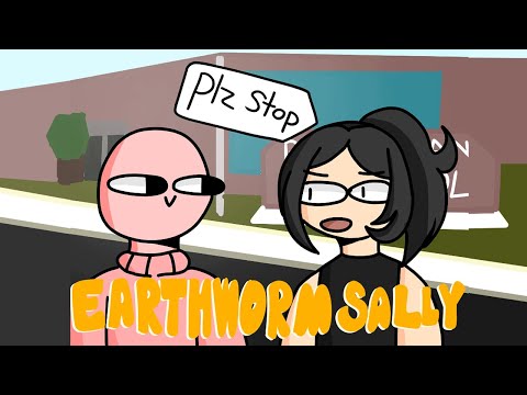 Earthworm Sally Flamingo Animation Youtube