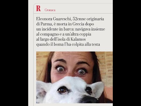 Video Incidente in barca in Grecia, muore una donna italiana di 52 anni