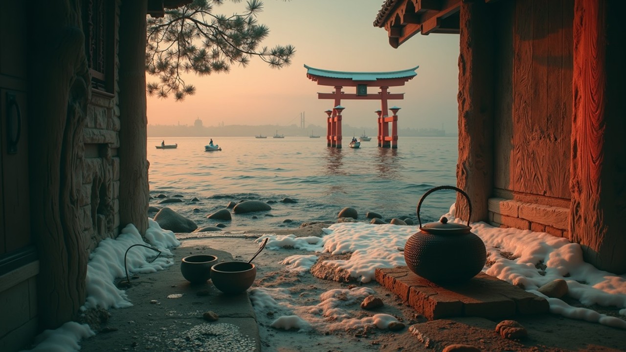 Зимние дзен-мелодии - Музыка кото и эрху для глубокого расслабления