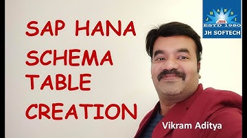 SAP HANA Schema Table