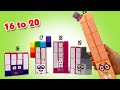 Numberblocks 16 to 20 Building Blocks Set of 60 by CBeebies || Keith's Toy Box