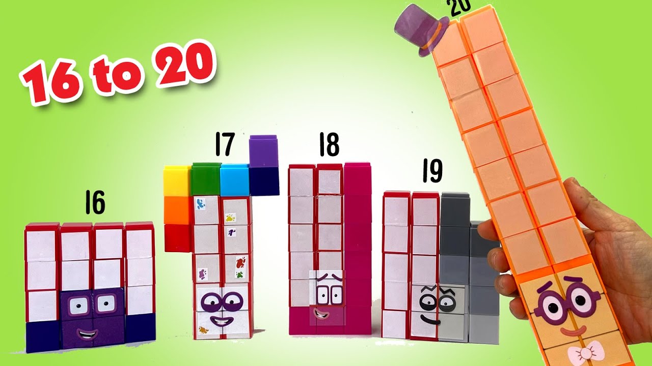 NumberBlocks 1-10 11-15 16-20