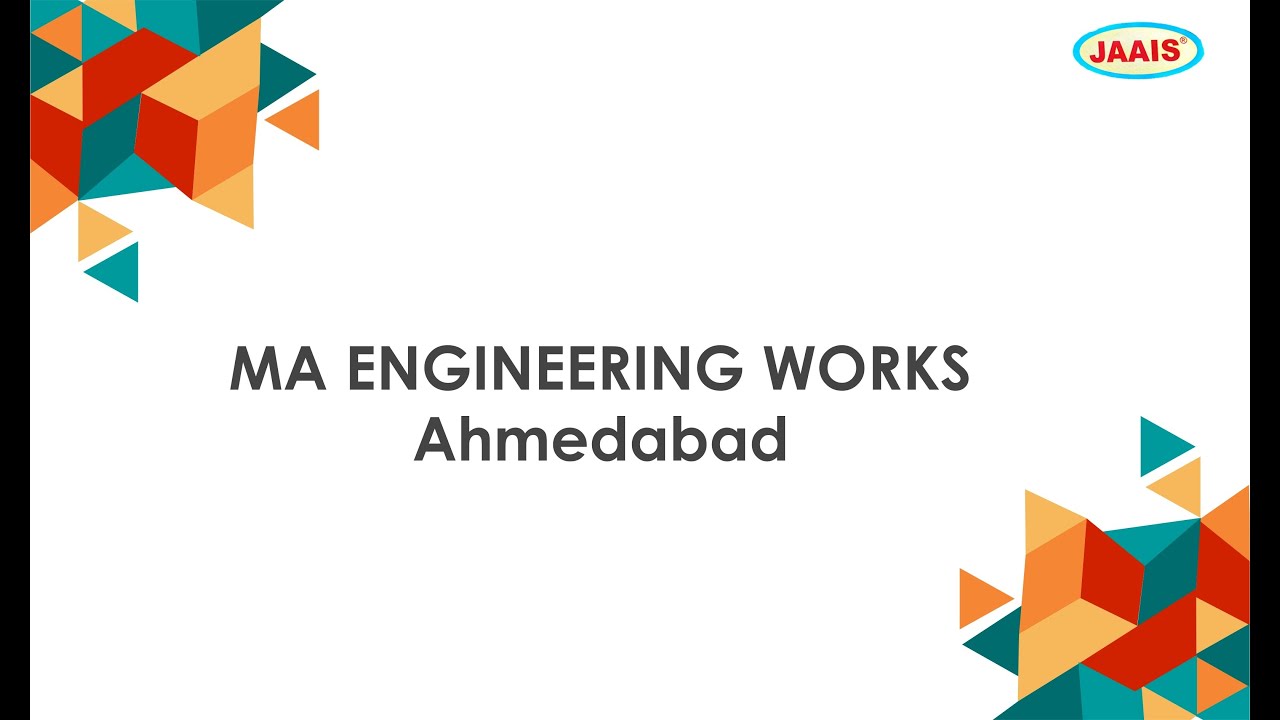 MA ENGINEERING WORKS, Ahmedabad YouTube