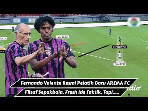 Fernando Valente Resmi Pelatih Baru Arema FC, Liga Indonesia Kedatangan Filsuf Sepakbola