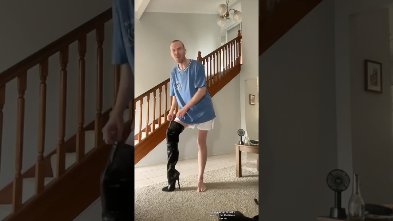 DID I JUST RUIN MY HIGH HEELS??? 😭😅 