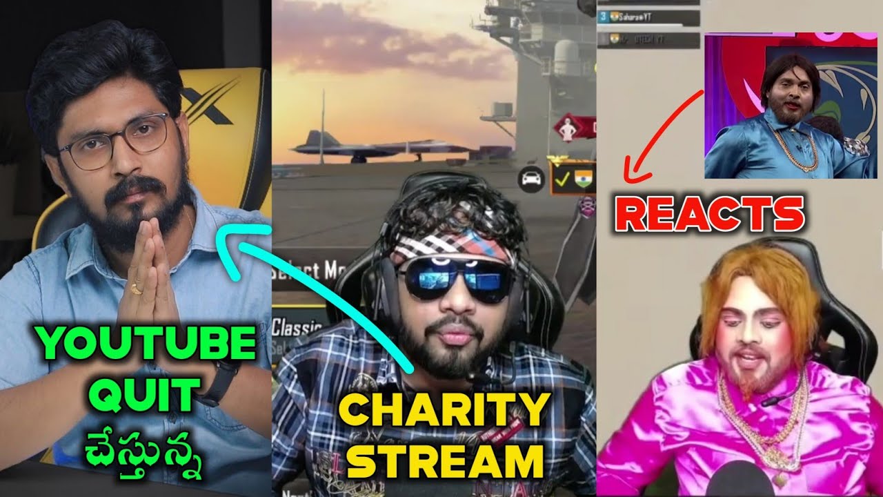 Support Sai Krishna | Sahara YT Support Stream For Sai Krishna | Getup Srinu Reacts to Sahara YT