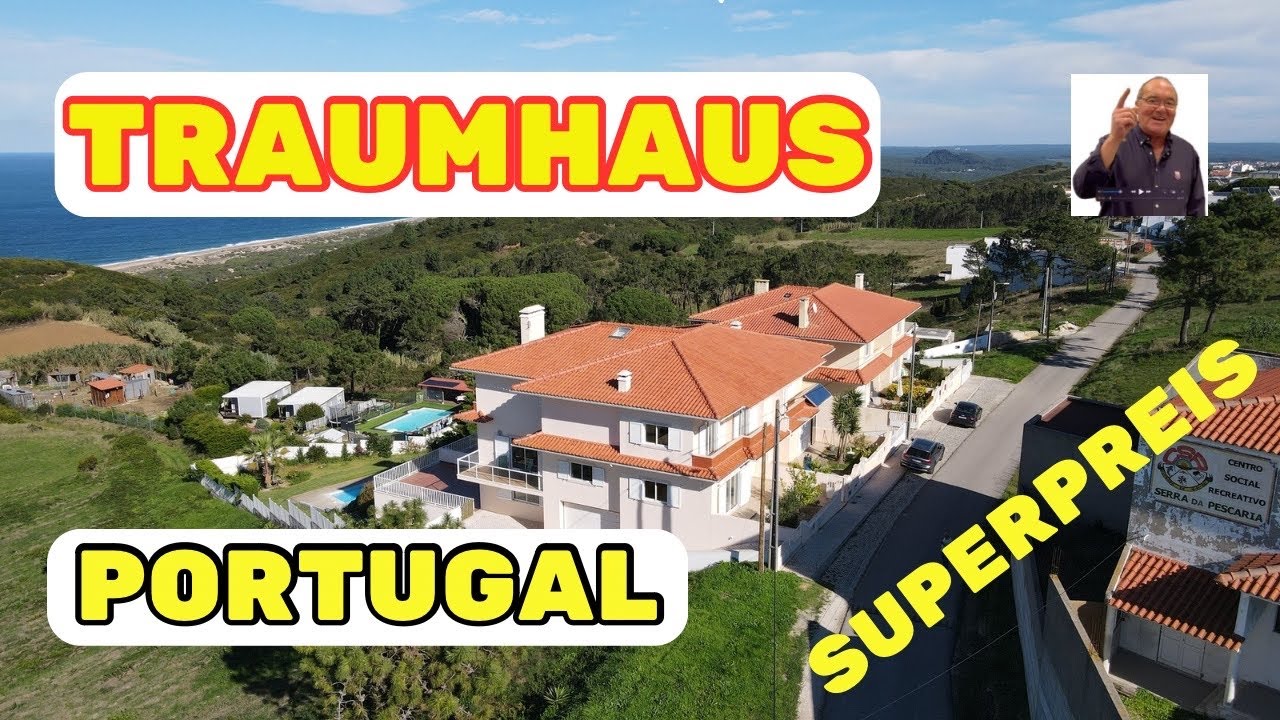 Traumhaus mit Meerblick in Nazaré Portugal – Schnäppchenpreis!