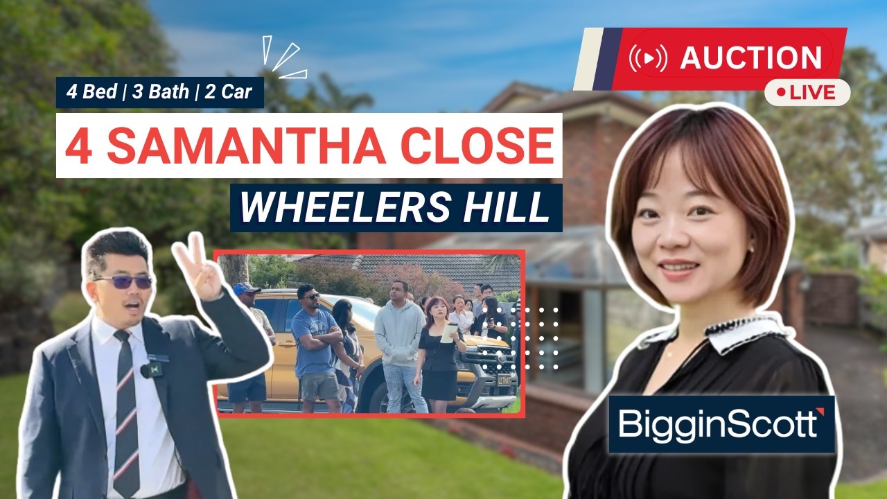 Live Auction @ 4 Samantha Close, Wheelers Hill