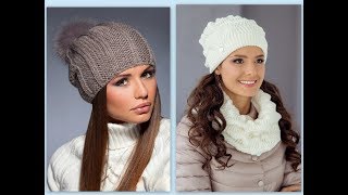 Шапка спицами + схема (коллекция моделей) Шапка спицами + схема (коллекция моделей)