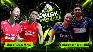 SHOCKING Battle! Cheng Zhang vs #5 Christiansen Bøje | Incredible Badminton Match Highlights