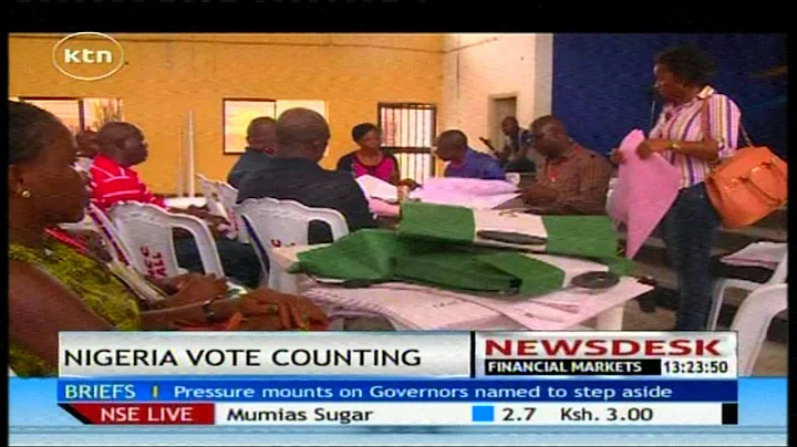 Nigeria vote counting underway with Goodluck Jonathan facing strong challenge