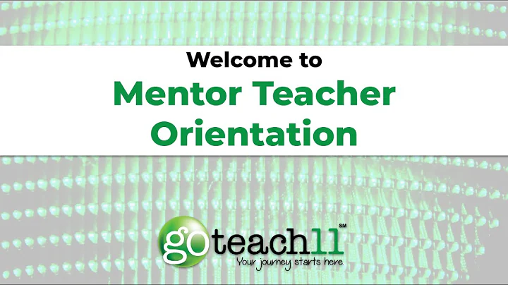 Mentor Orientation Video