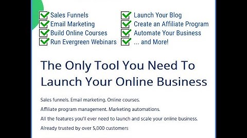 Systeme.io Sales Funnel Software Features: Complete Online Marketing and Sales System