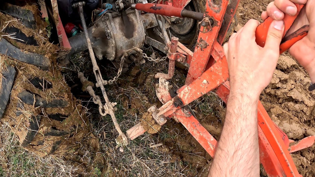 Poteško oranje-pogled iz prvog lica-sezona 2023-dva traktora-IMT 539 i IMT 756-PRVI DEO