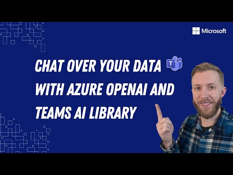 Chat over your data with Azure OpenAI and Teams AI Library