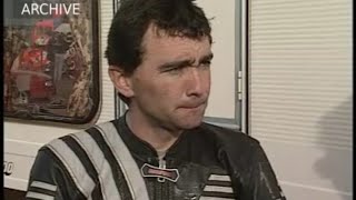 Robert Dunlop Wins His Second Consecutive Hat-Trick At The North West 200, May 1991