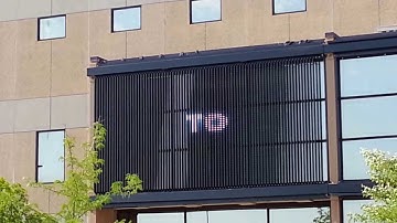 Daktronics welcome for ABC Outdoors