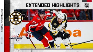 Boston Bruins vs. Washington Capitals Oct 12, 2022 HIGHLIGHTS Update