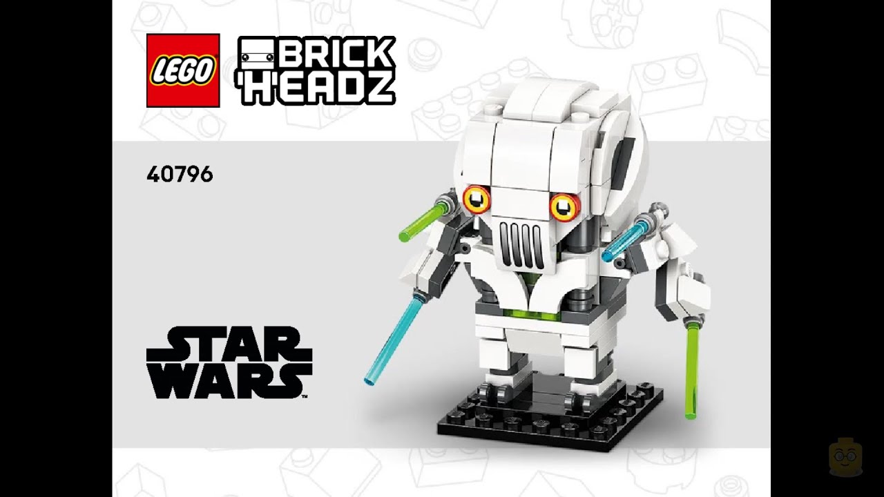 LEGO Star Wars 40796 – Complete Revenge of the Sith Heroes & Villains Instructions! (Booklet 04/05)