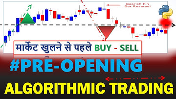 How to start reading Pre opening stocks using Python ?