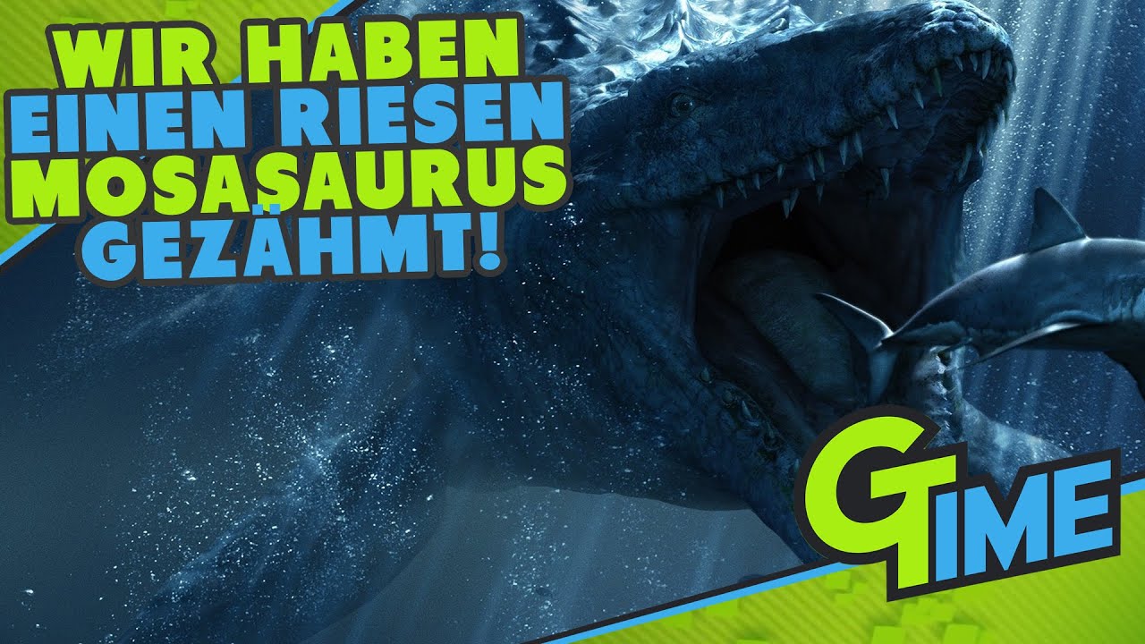 ICH HABE MIT TRYMACS RUMATHRA & SPARK EIN MOSA GEZÄHMT - ARK SURVIVAL EVOLVED DEUTSCH | GAMERSTIME