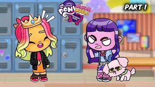 MLP Equestria girls avatar world version movie part 1 🌈✨  screenshot 1