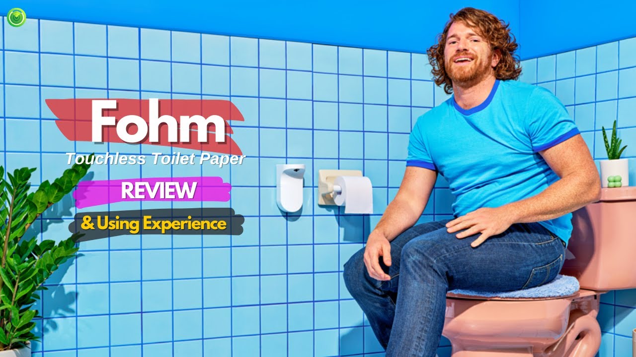 Fohm Touchless Toilet Paper Foam Dispenser Bathroom YouTube