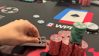 LOSING $1,200 in the FIRST ROTATION! ALL-IN FIVE TIMES | Poker Vlog 99 screenshot 2
