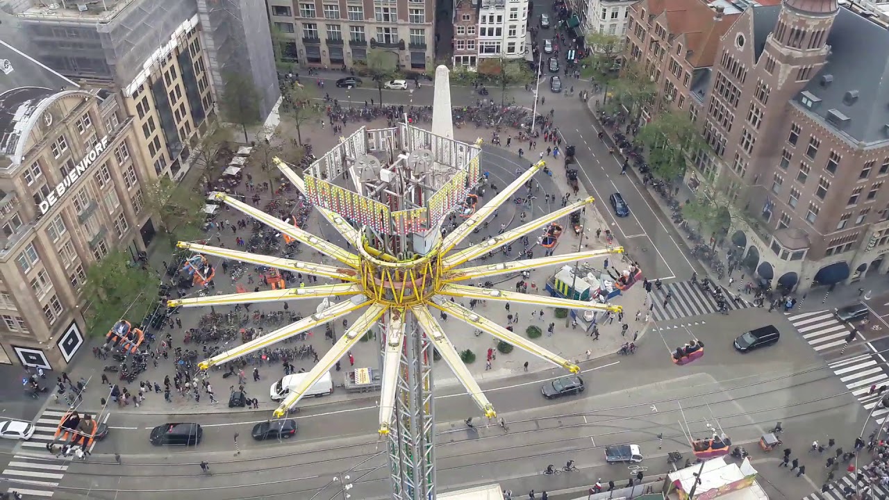 Amsterdam City Centre • 80 m View Tower Kermis op de Dam