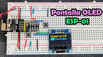 Pantalla OLED SSD1306. ESP8266 #7