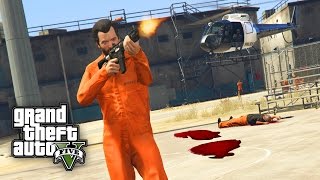 WIR BRECHEN AUS ! - GTA 5 REAL LIFE MOD #1