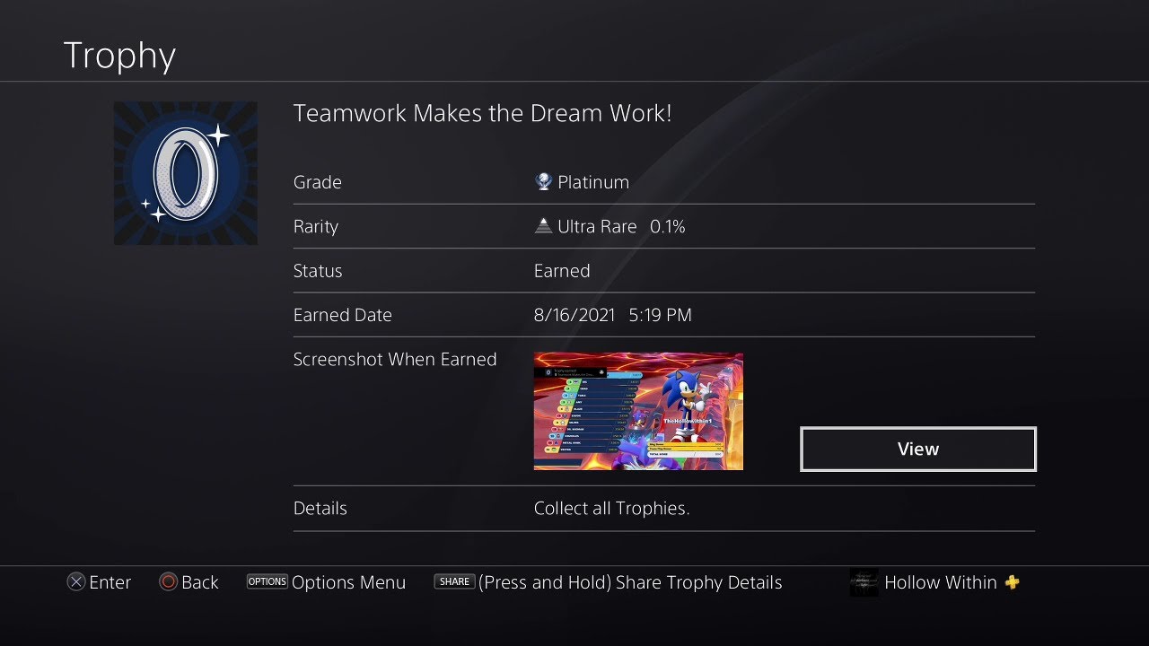 Team Sonic Racing Speed Painter and Platinum Trophy YouTube