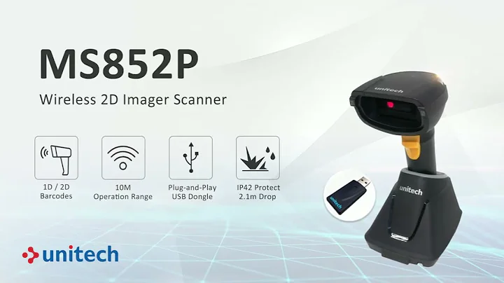 【Wireless 2D Imager Scanner】MS852P