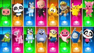 All: Cocomelon Vs Bluey Vs Babybus Vs My Little Pony Vs Where's Chicky - Tiles Hop screenshot 2