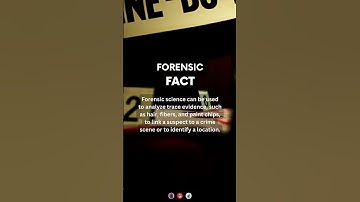 Trace Evidence | #forensics #forensicscience #crimesceneinvestigation
