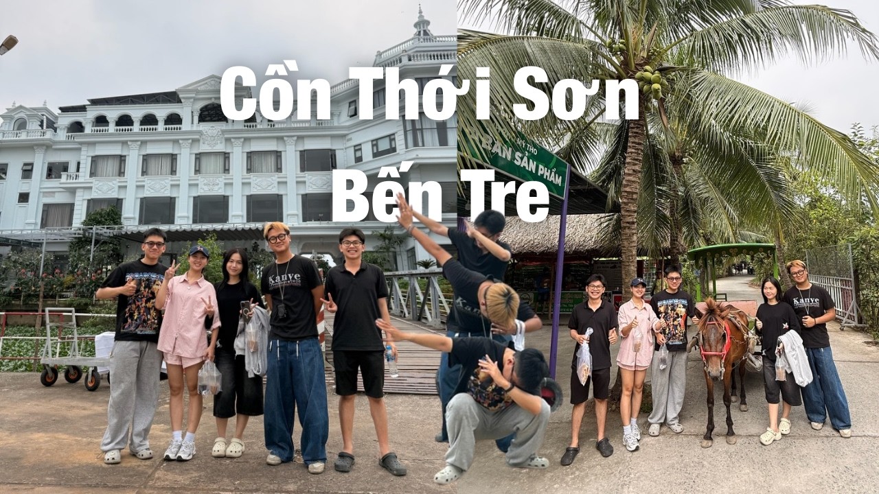 I visited Con Thoi Son in Ben Tre and it's amazing