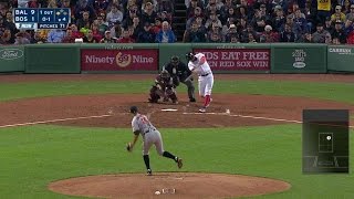 BAL@BOS: Bogaerts singles to center, plates Ramirez