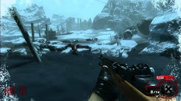 Black Ops Zombies First Room Challenge - Call of the Dead Attempt #1 SOLO (Part 2)