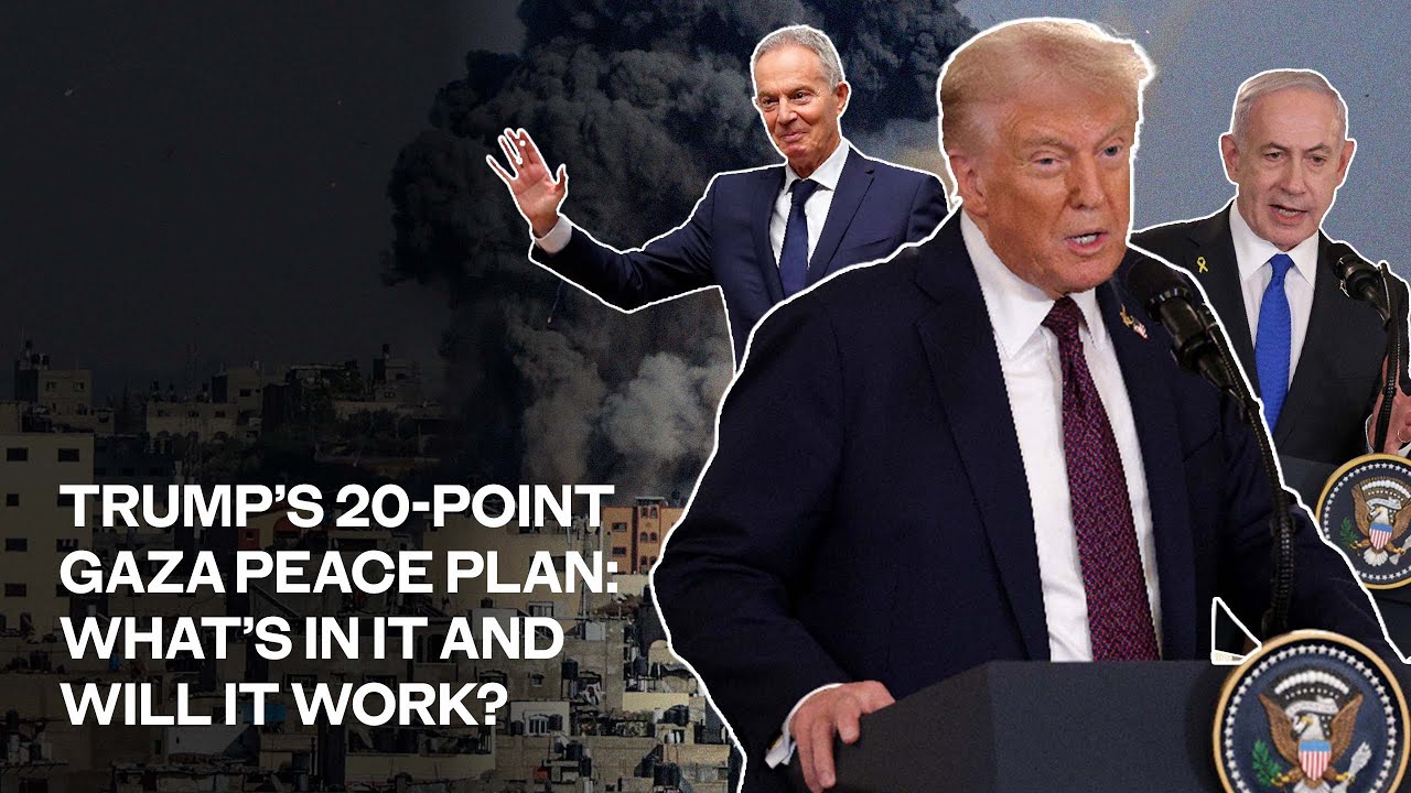 Donald Trump’s 20-point Gaza peace plan: What’s in it and will it work?