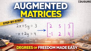 Augmented Matrix and Degrees of Freedom | Linear Algebra Explained