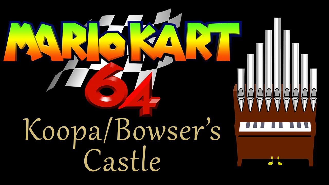 Koopa/Bowser's Castle Mario Kart 64 Organ Cover