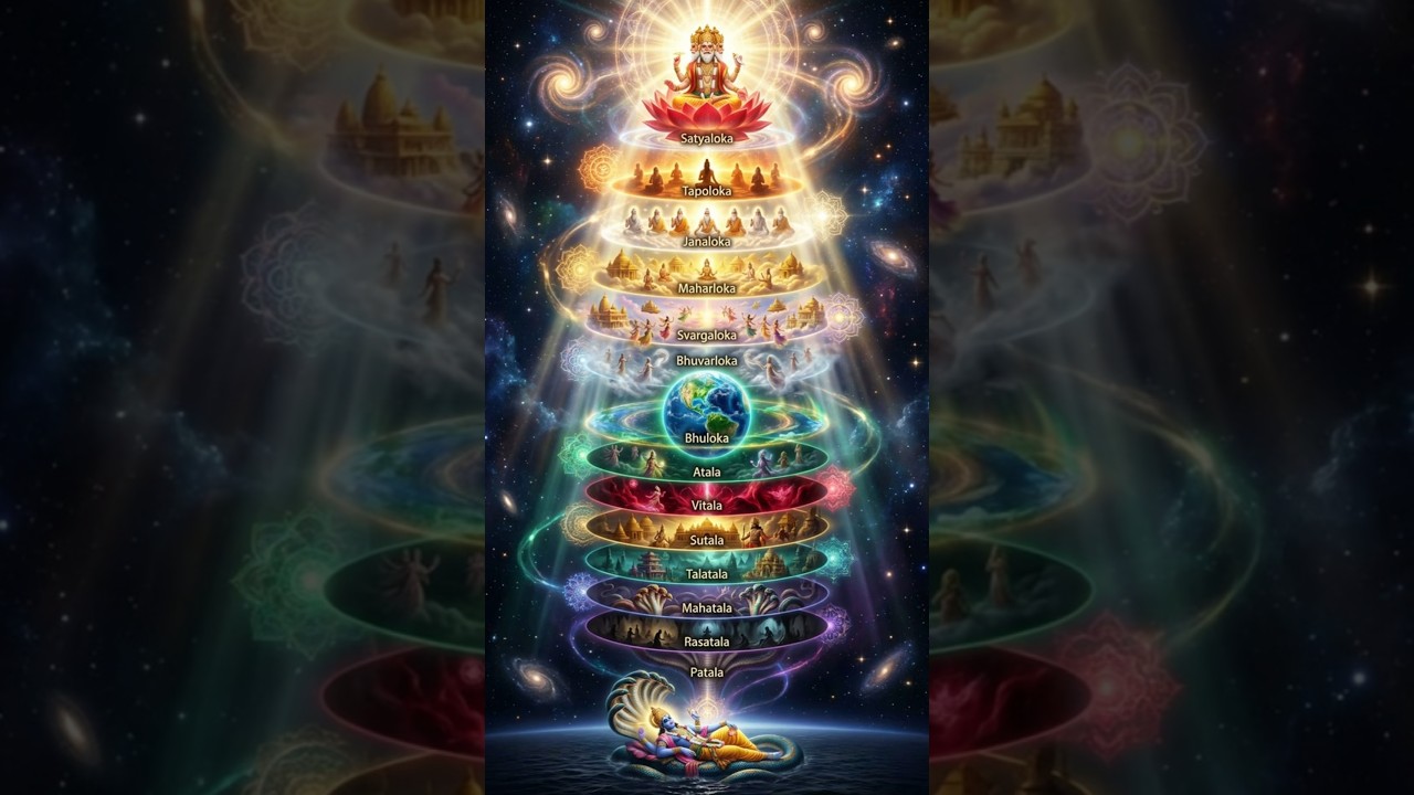 దేవతలు, ఋషులు & రాక్షసులు విశ్వాన్ని పంచుకున్నప్పుడు - 14 లోకాలు