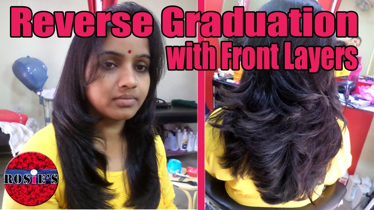 Reverse Graduation Haircut with New technique 2018(Advance) - YouTube