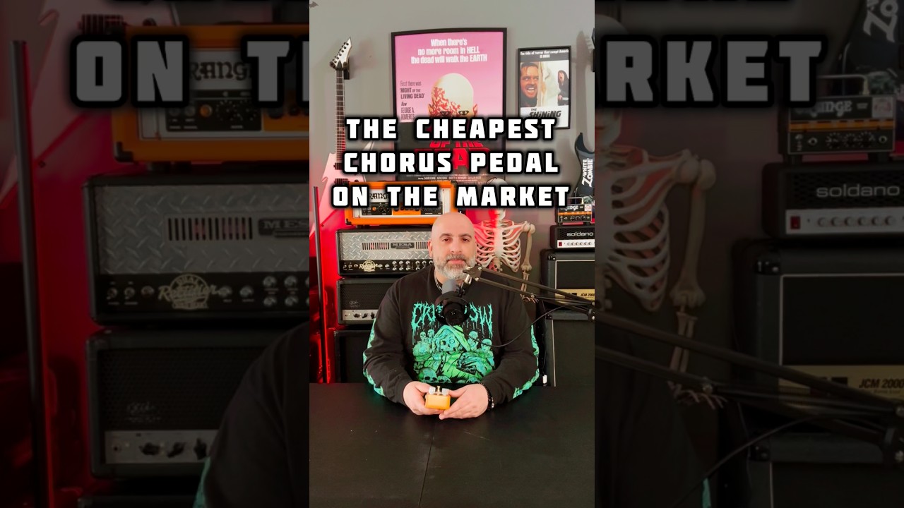 Самая ДЕШЕВАЯ педаль хоруса на рынке 