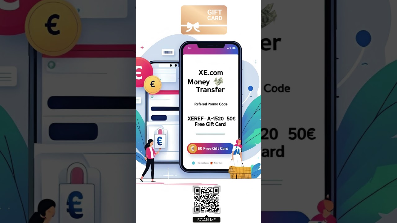 Get a FREE €50 Gift Card with XE.com Money Transfers 💸 (Promo Code Inside!)