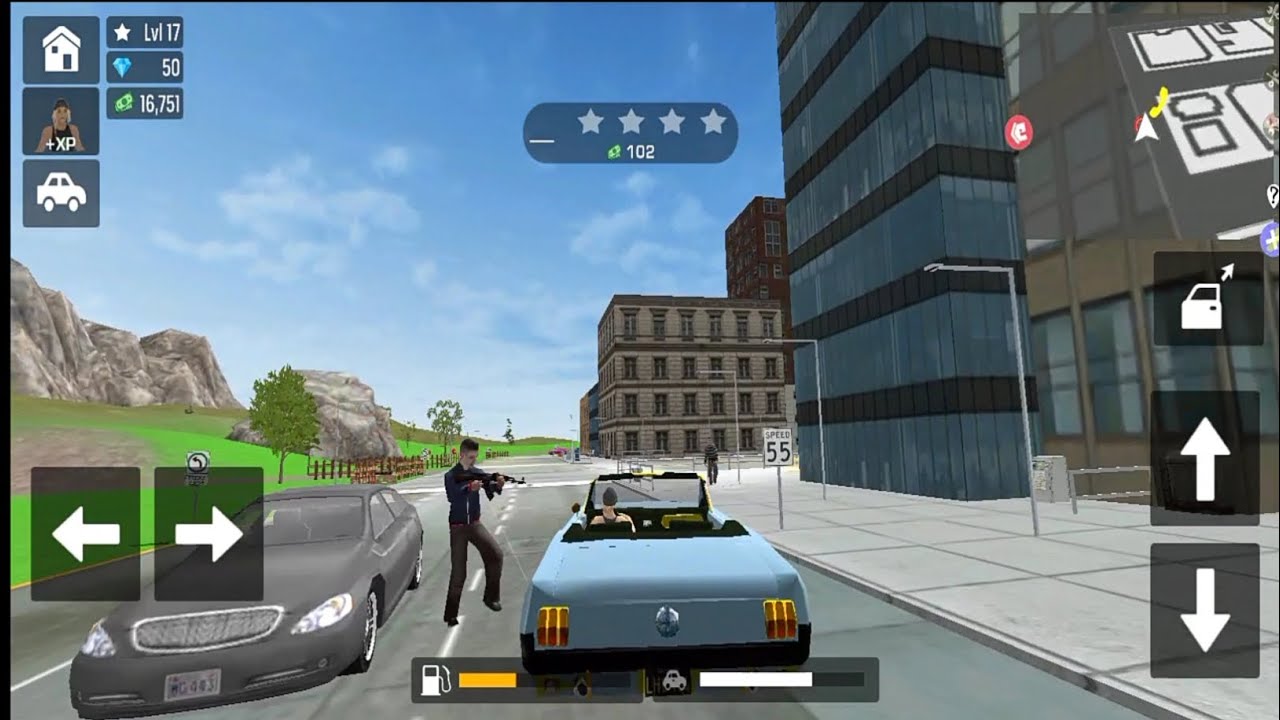 Gangster Crime Car Driving simulator 3d -Gameplay