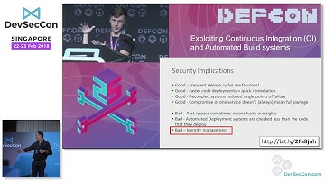 Securing automation and solving the Secret Zero problem. - DevSecCon Singapore 2018