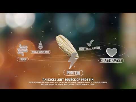 Quaker. 12g of protein per serving and fuel to start whatever’s next.