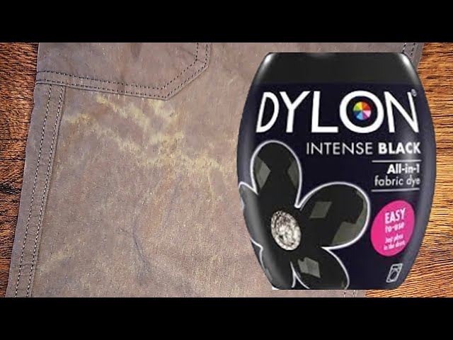 Dylon Intense Black Fabric Dye - Machine Dye Pod