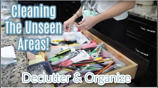 The Unseen Areas Need To Be Cleaned! Clean With Me Declutter & Organize With What I Have!